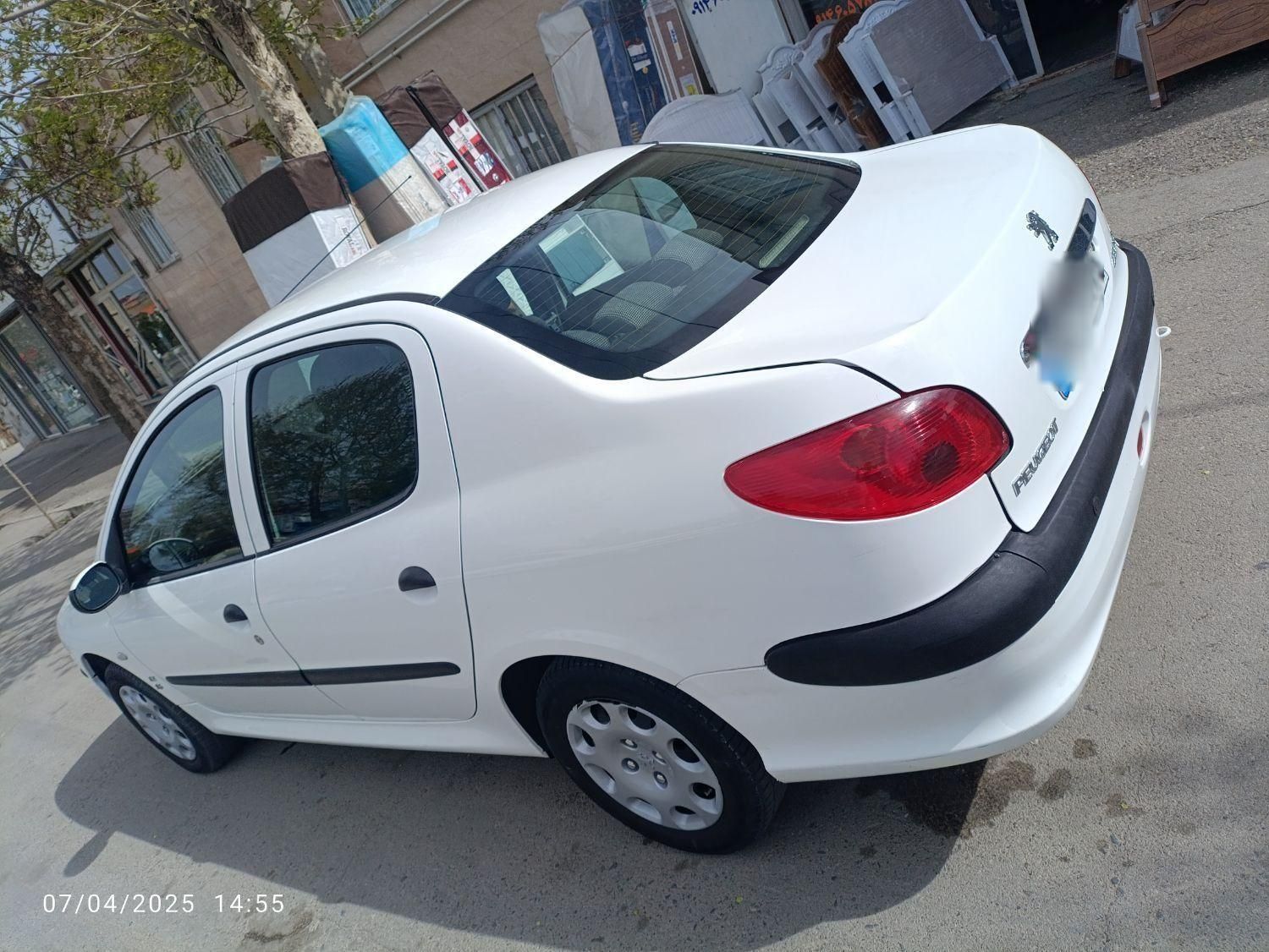 پژو 206 SD v8 - 1396