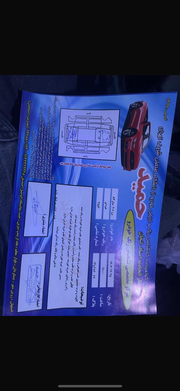 پژو 206 تیپ 2 - 1383