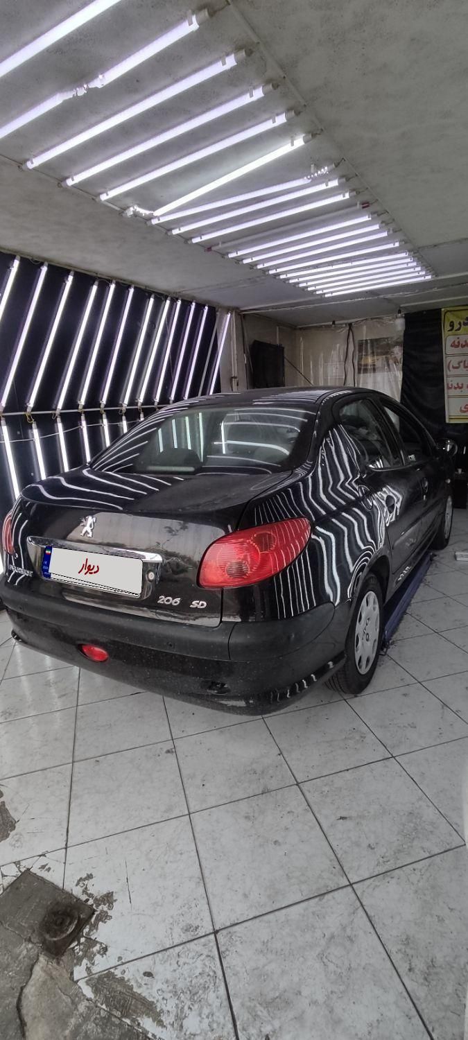 پژو 206 SD v8 - 1395