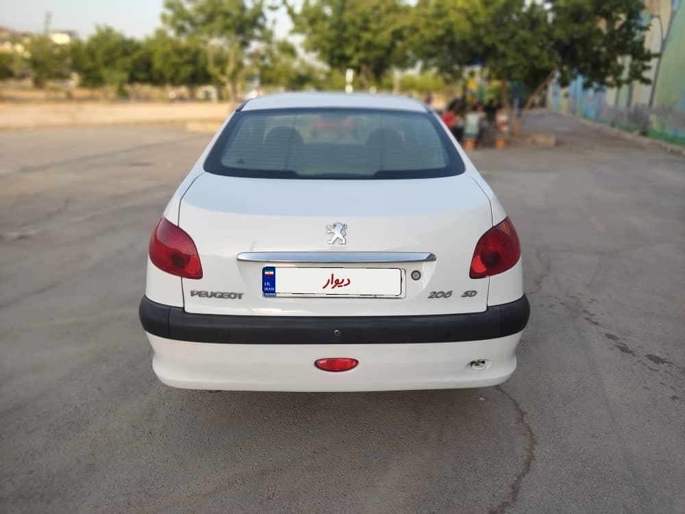 پژو 206 SD v8 - 1396
