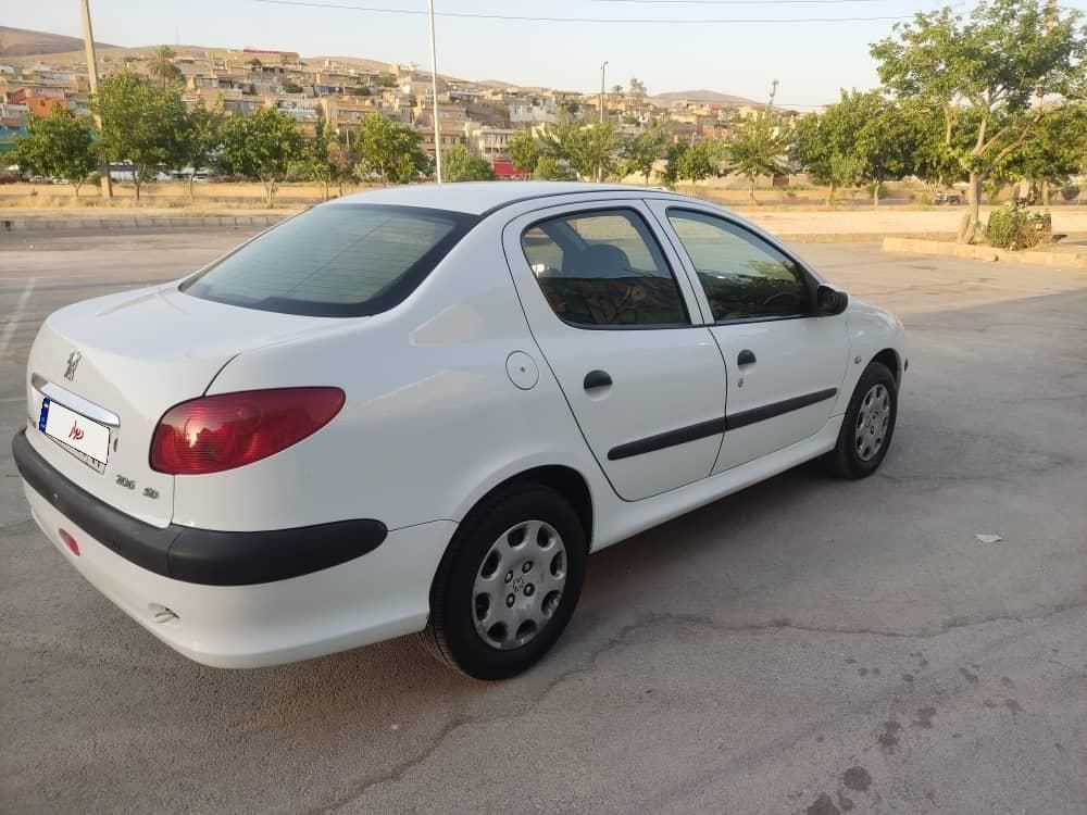 پژو 206 SD v8 - 1396
