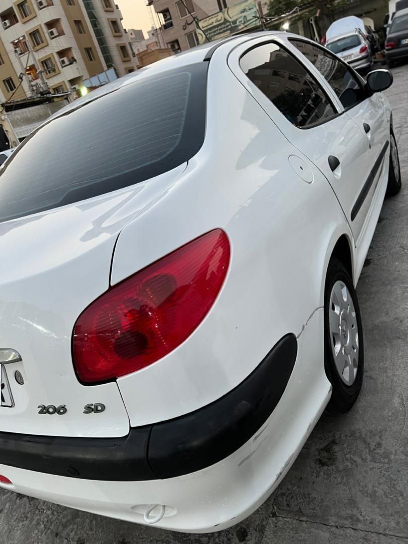 پژو 206 SD v8 - 1395