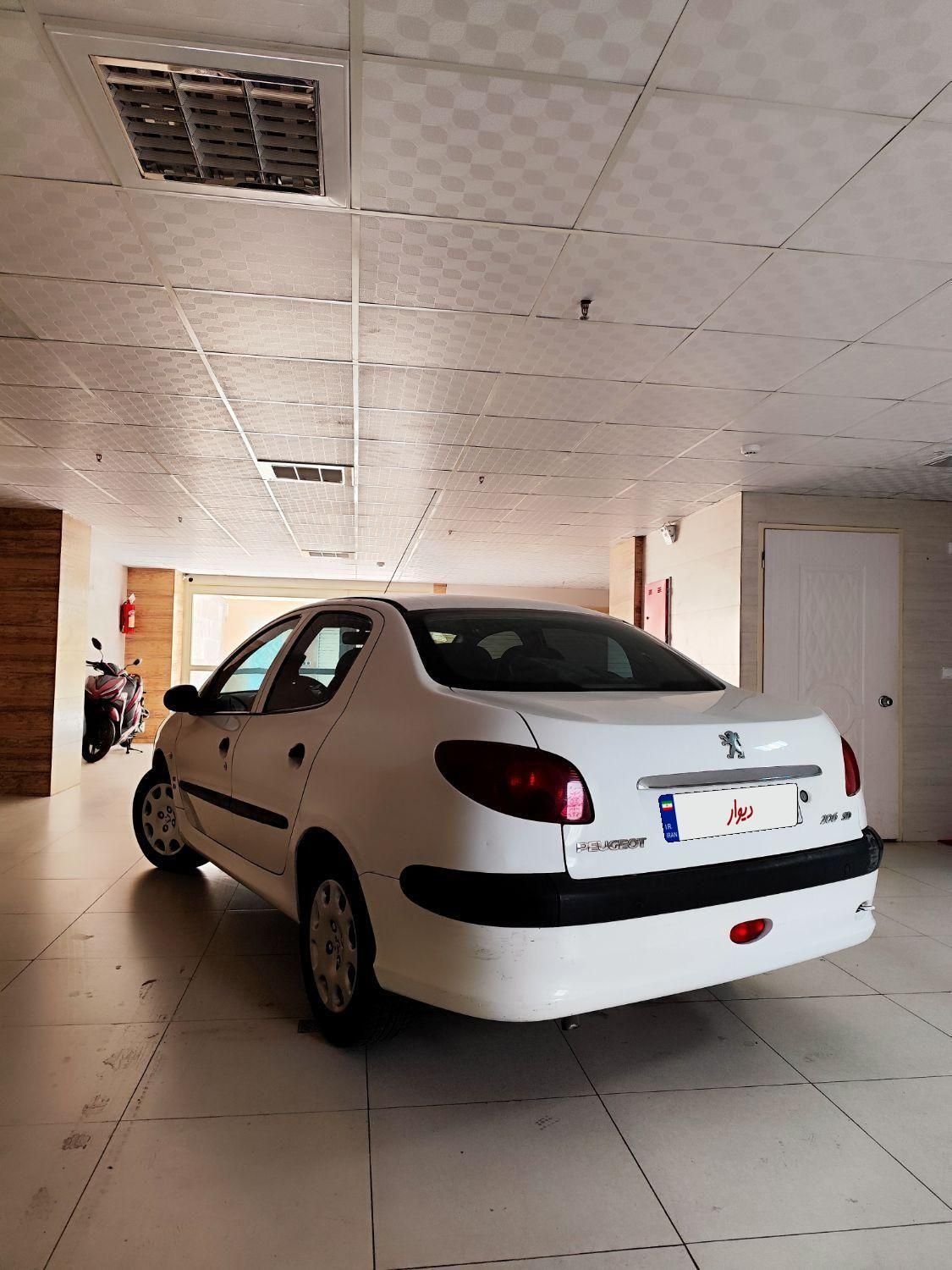 پژو 206 SD v8 - 1396