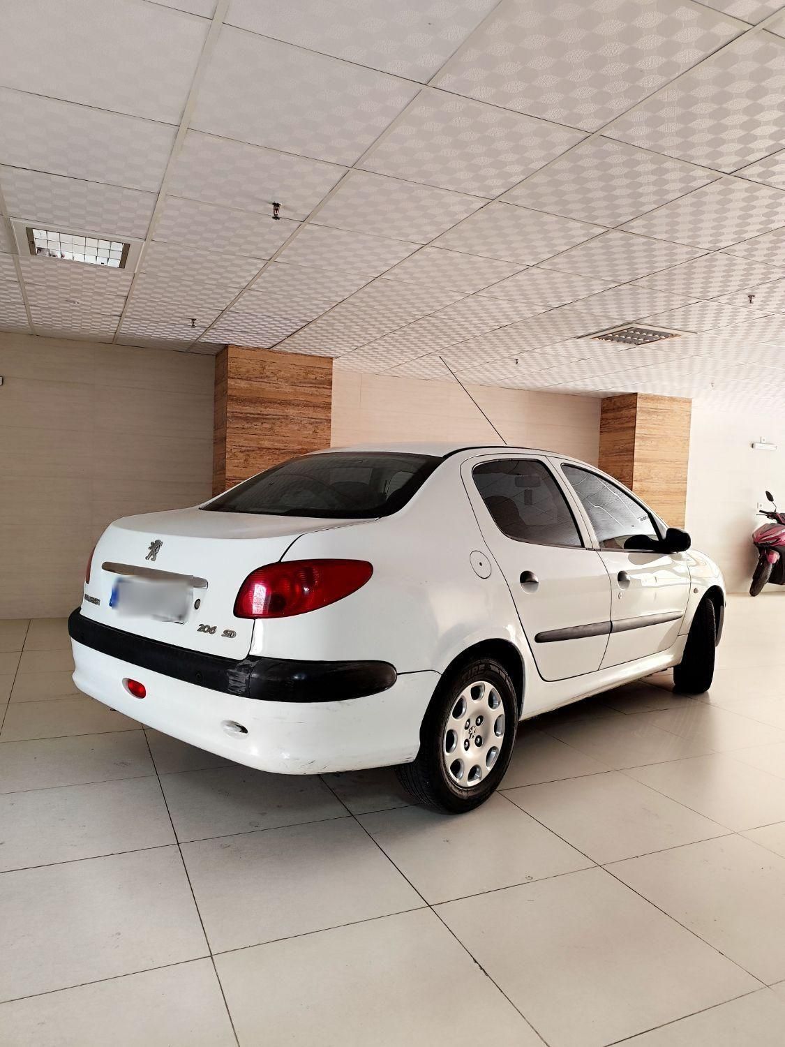 پژو 206 SD v8 - 1396