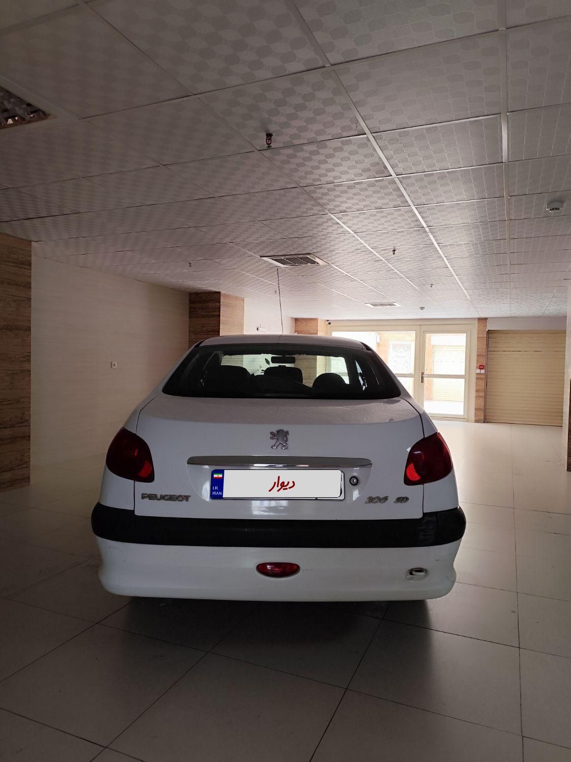 پژو 206 SD v8 - 1396