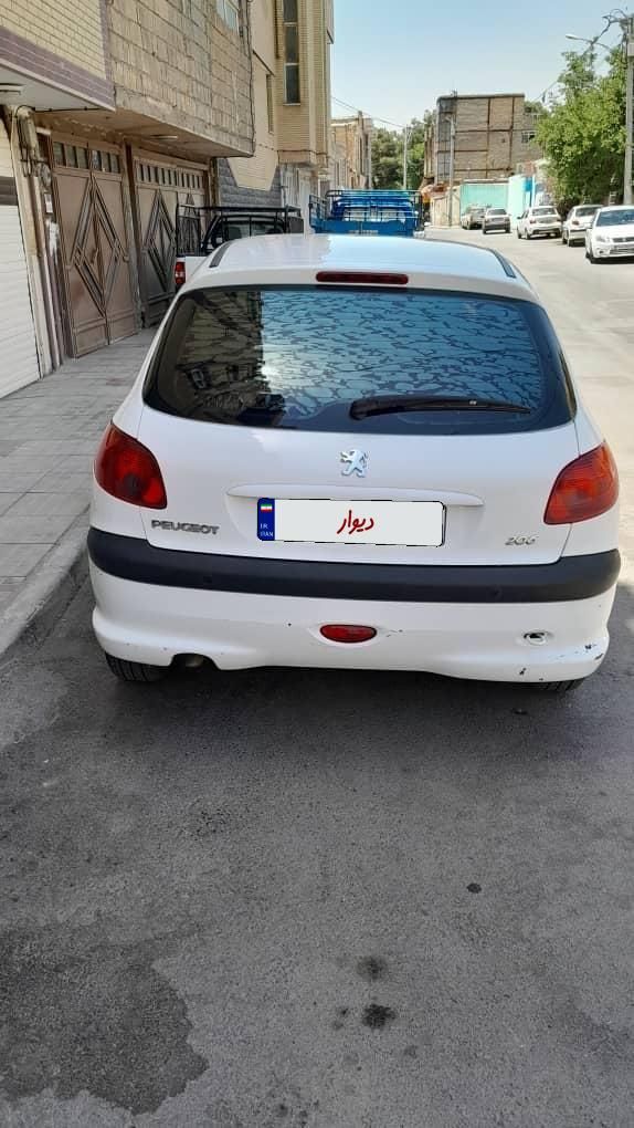 پژو 206 تیپ 3 - 1398