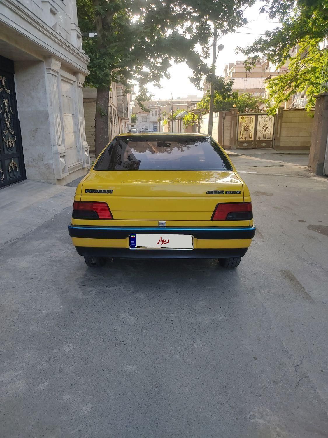 پژو 405 GLX - دوگانه سوز - 1387