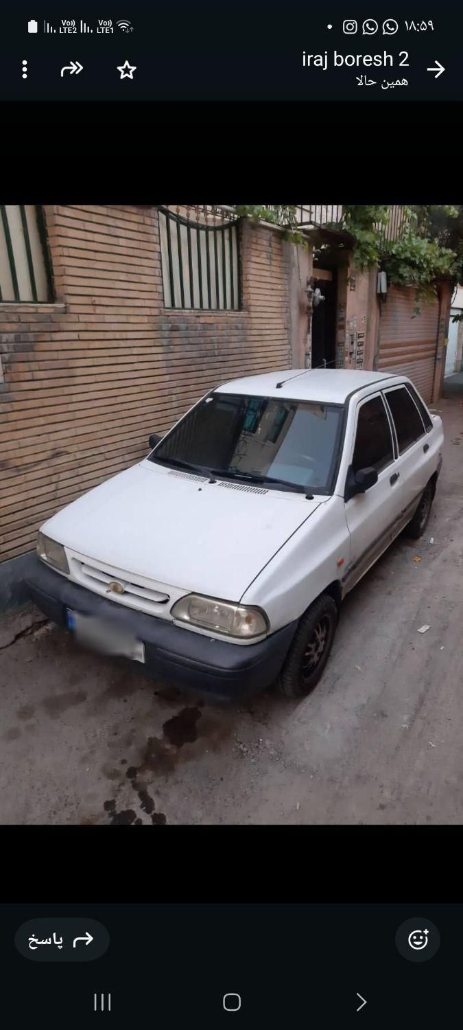 پراید صبا دنده‌ای - 1389