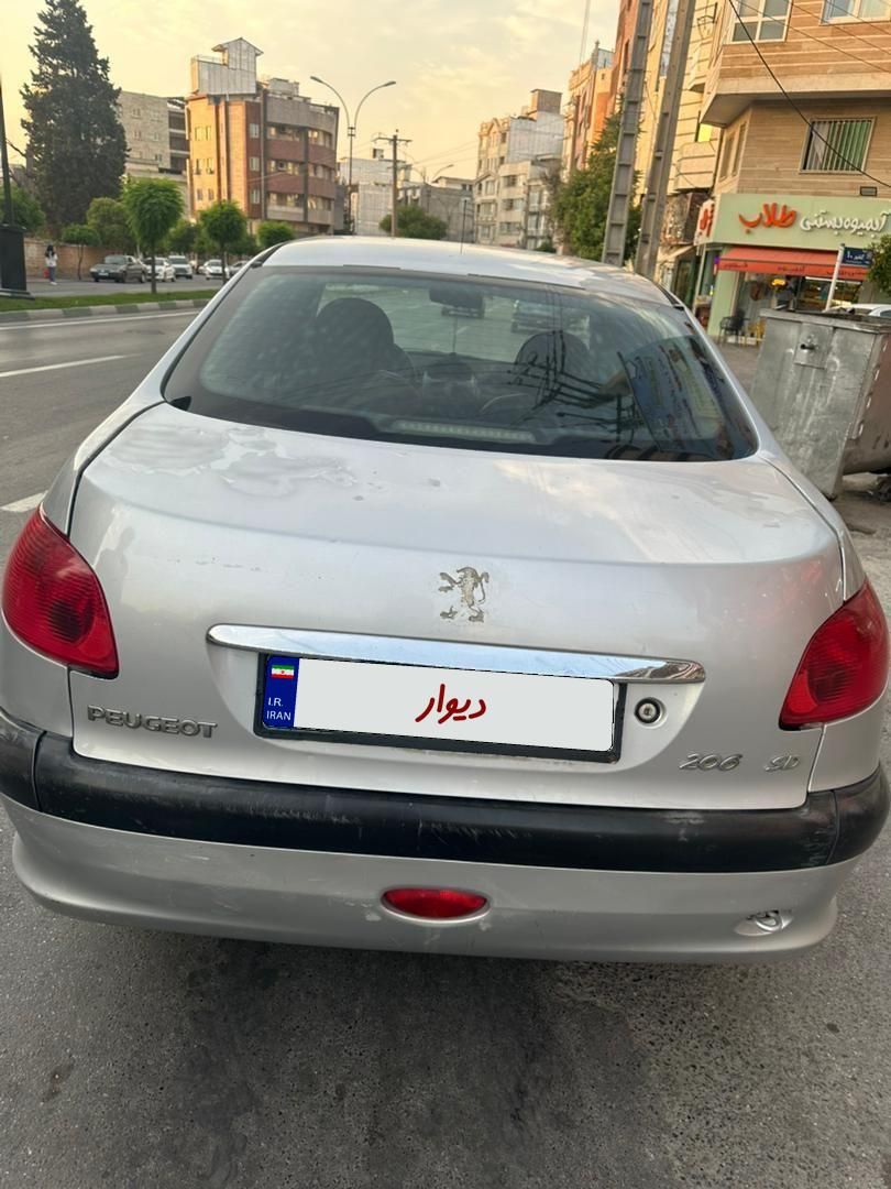 پژو 206 SD v8 - 1386