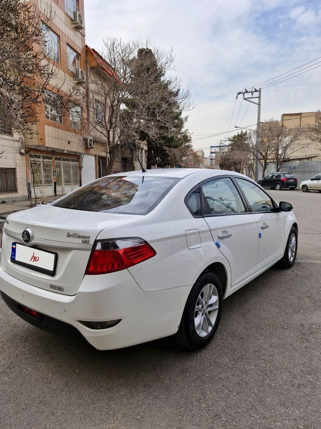 برلیانس H330 دنده ای 1650 - 2018