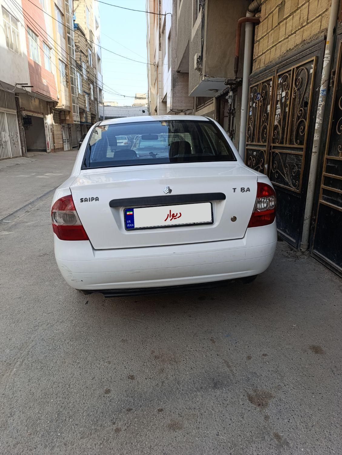 تیبا صندوق دار SX - 1395