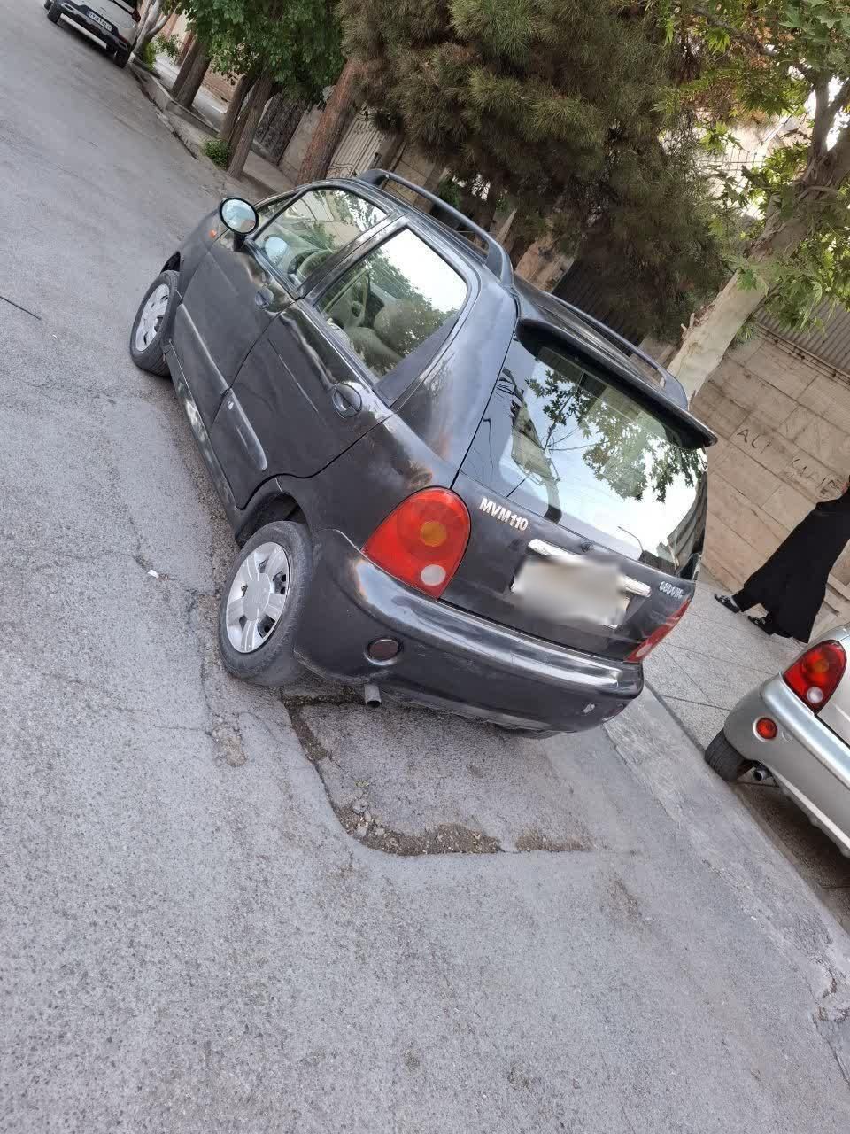 ام وی ام 110 چهار سیلندر دنده ای - 2015