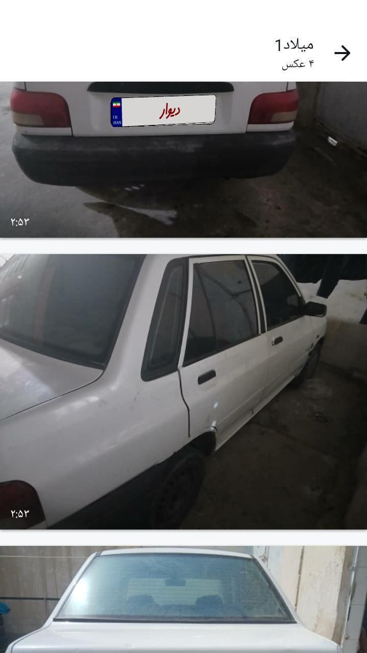 پراید صبا دنده‌ای - 1388