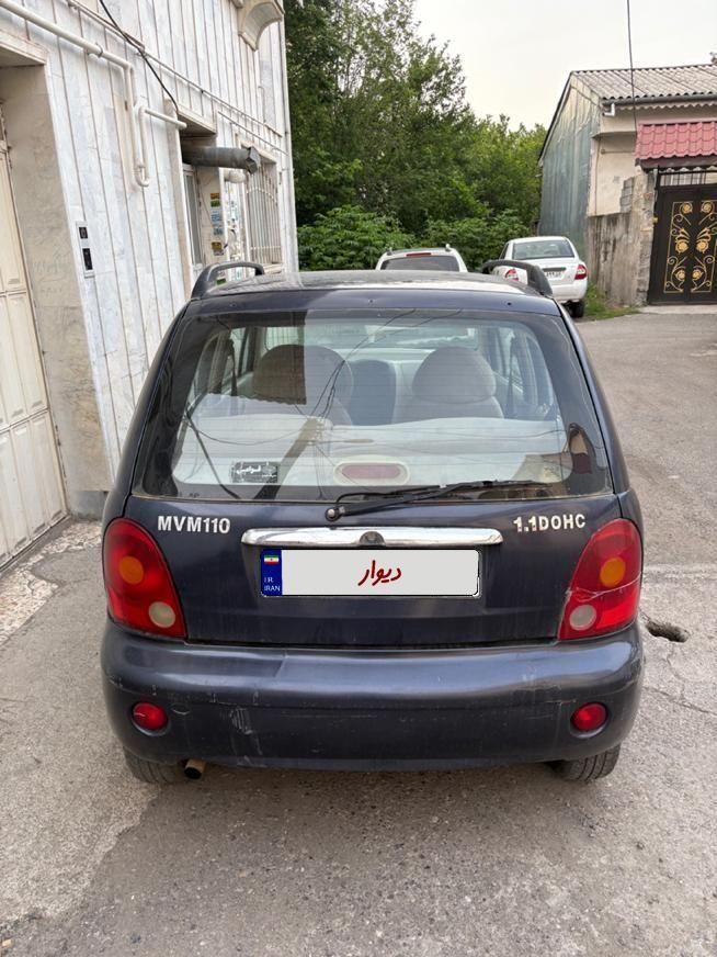 ام وی ام 110 چهار سیلندر دنده ای - 2012