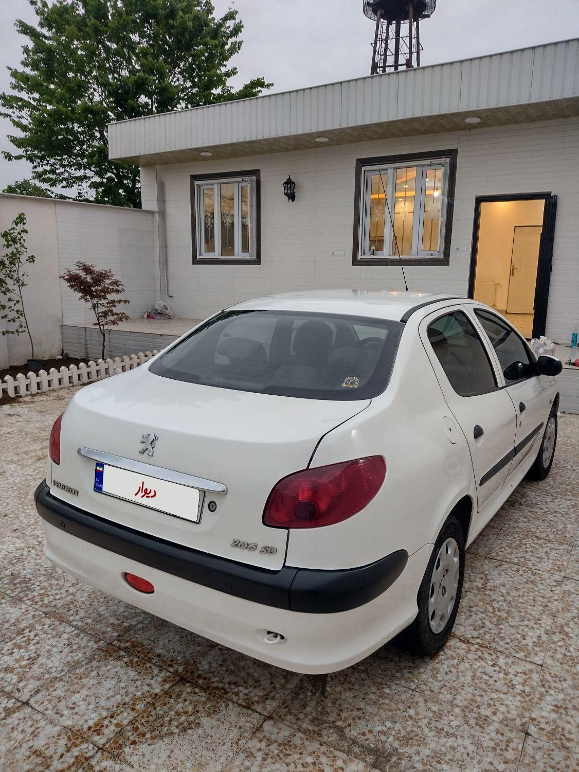 پژو 206 SD v8 - 1396