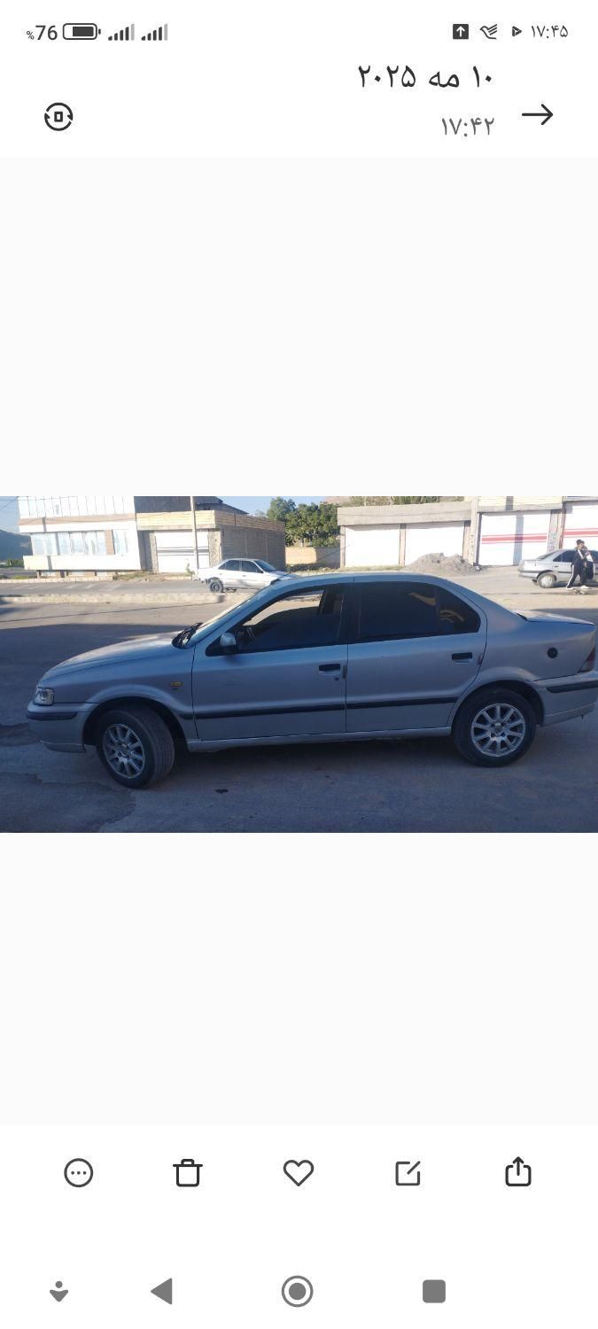 سمند X7 دوگانه سوز - 1388