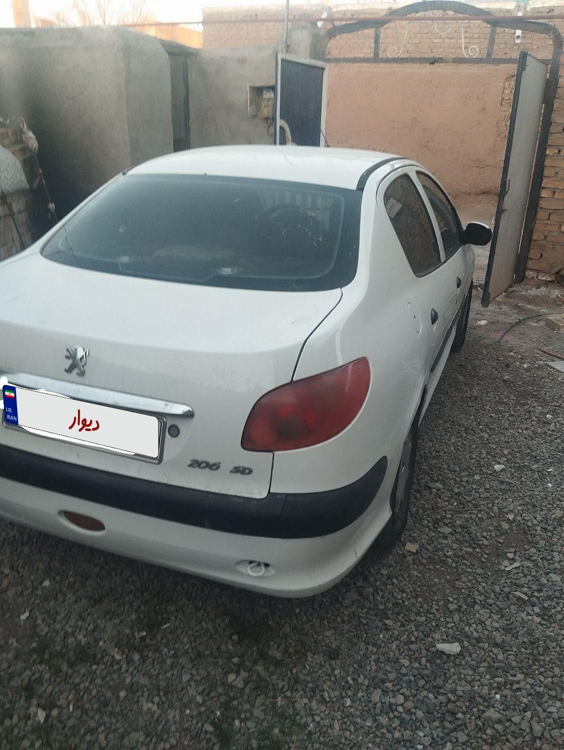پژو 206 SD v8 - 1392