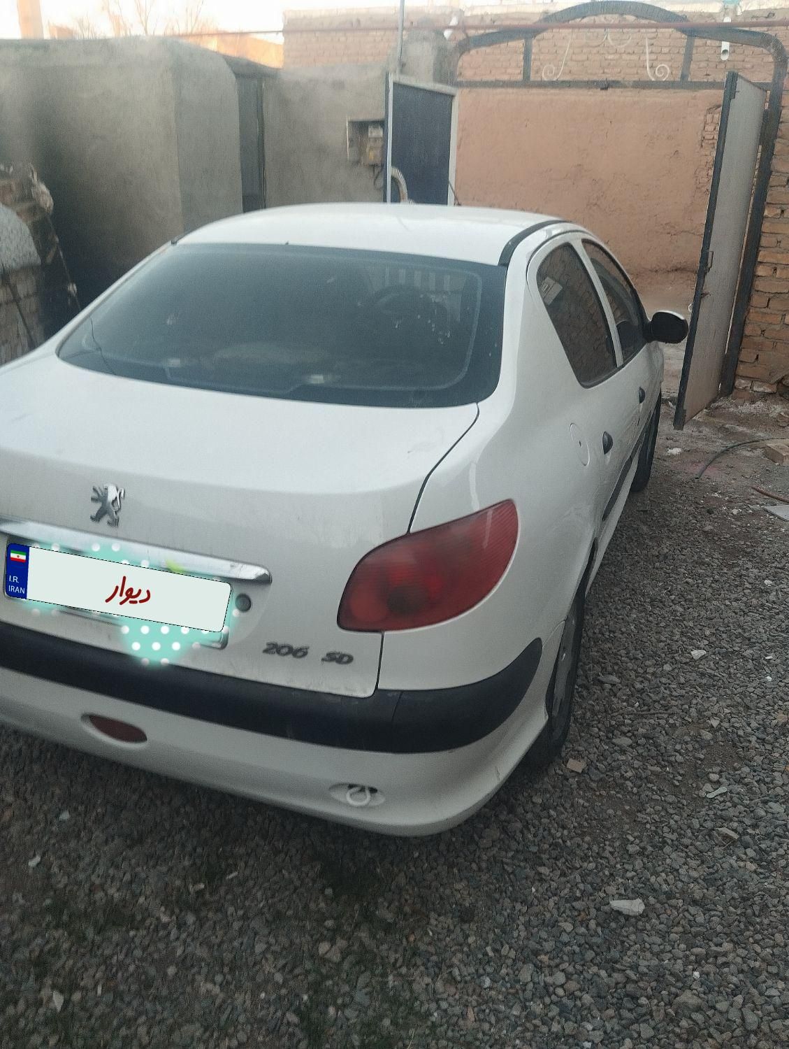 پژو 206 SD v8 - 1392
