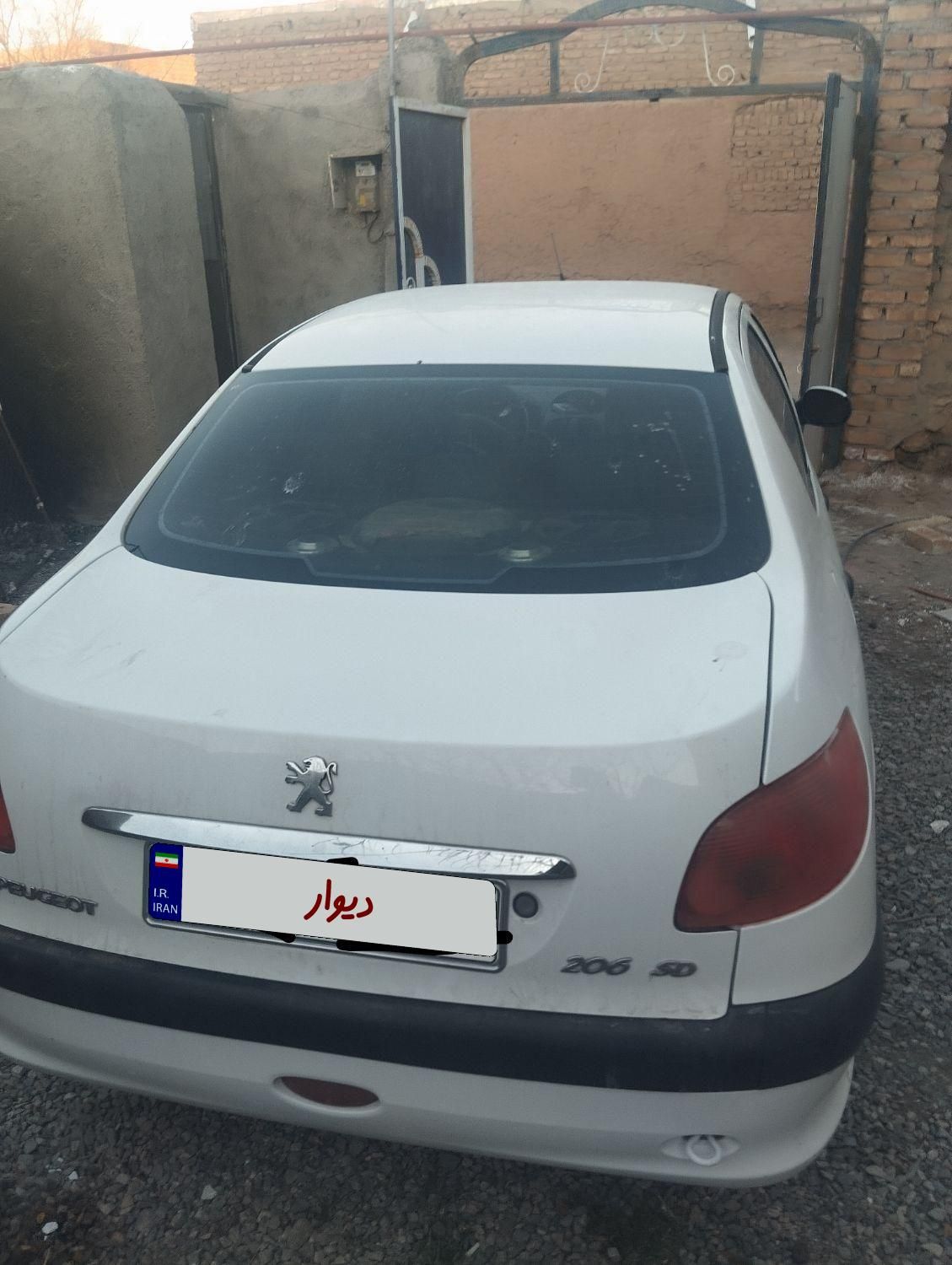 پژو 206 SD v8 - 1392