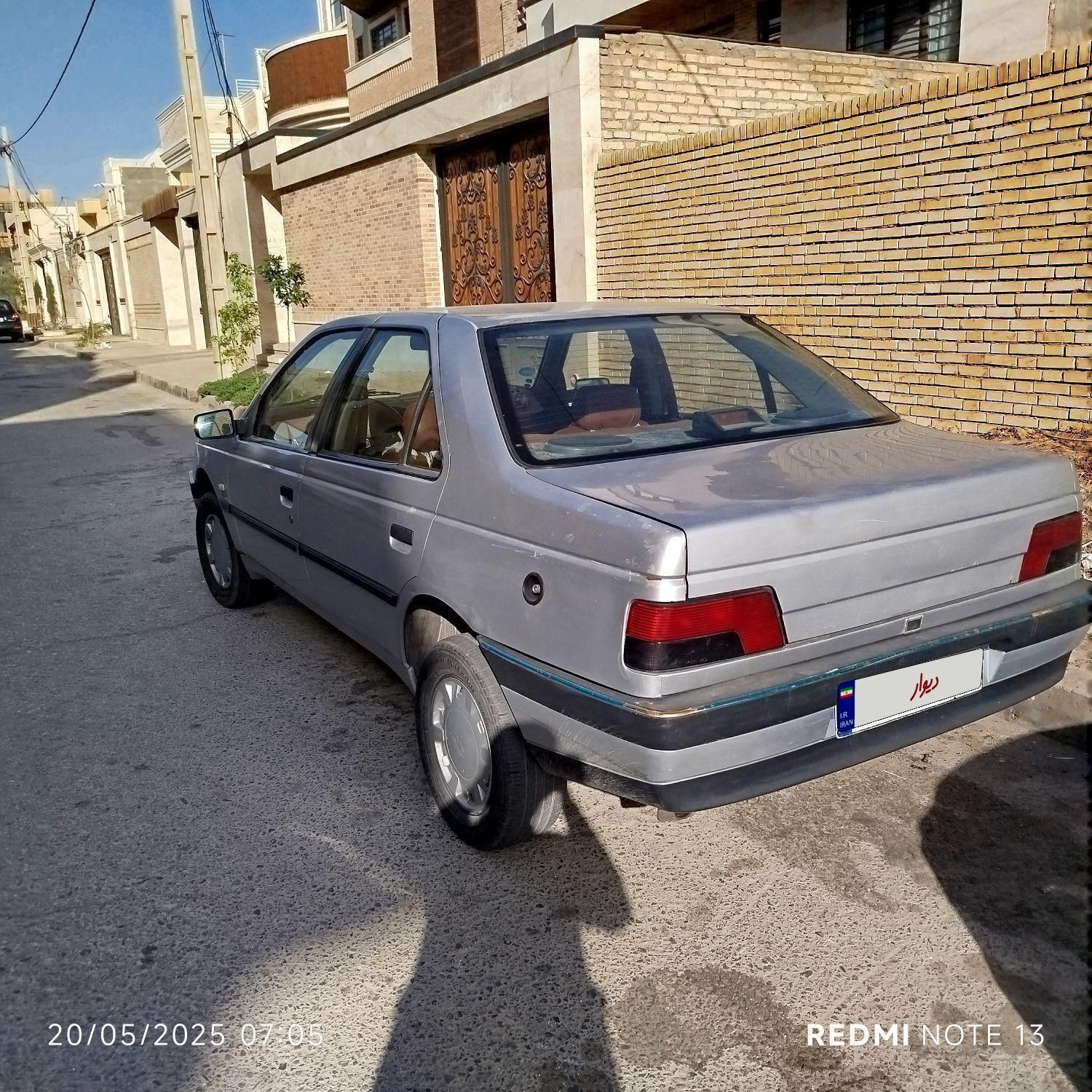 پژو 405 GLX - دوگانه سوز - 1386