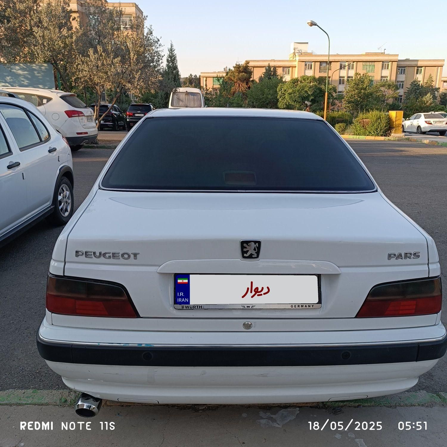 پژو پارس XU7P - 1397