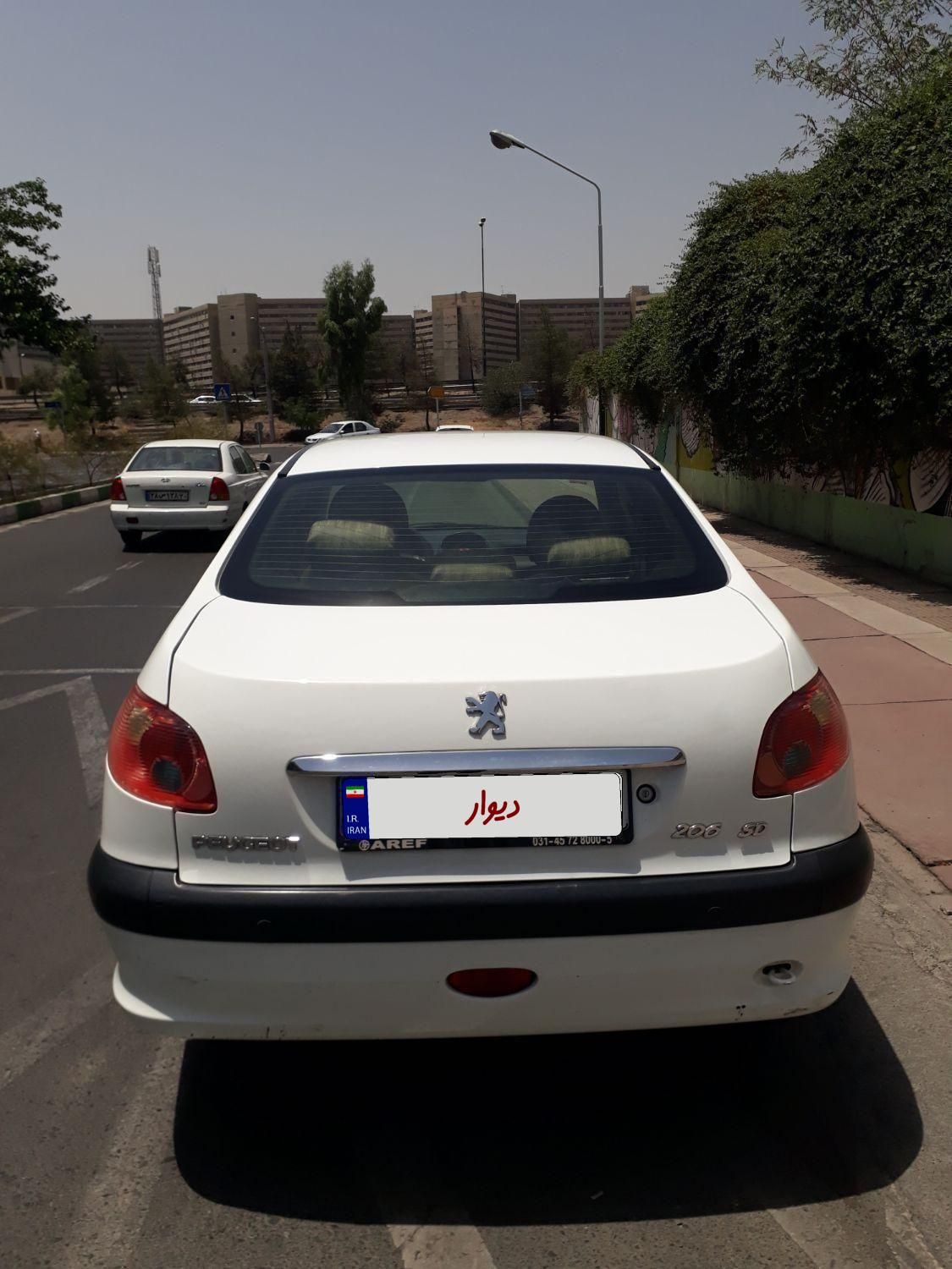 پژو 206 SD v8 - 1396