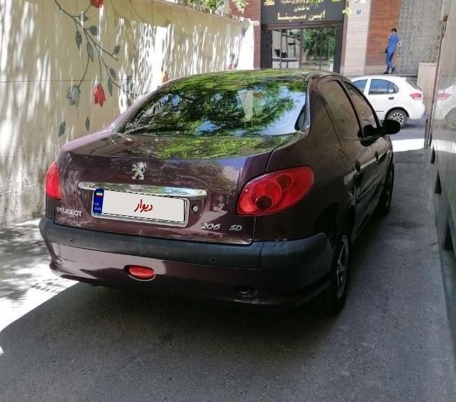پژو 206 SD v8 - 1386