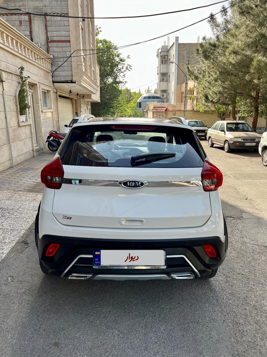 ام وی ام X22 دنده ای اسپرت اکسلنت - 2021