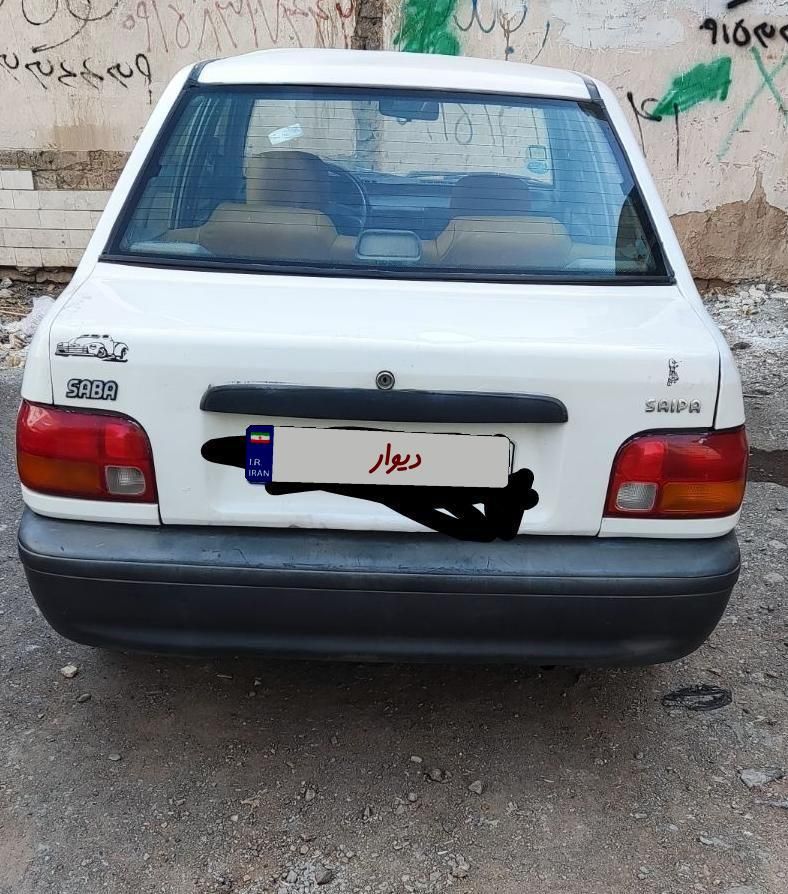 پراید صبا دنده‌ای - 1387