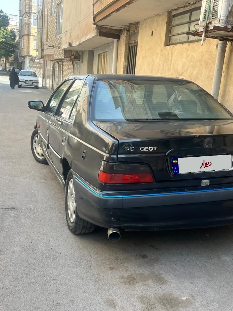 پژو پارس دوگانه سوز - 1382
