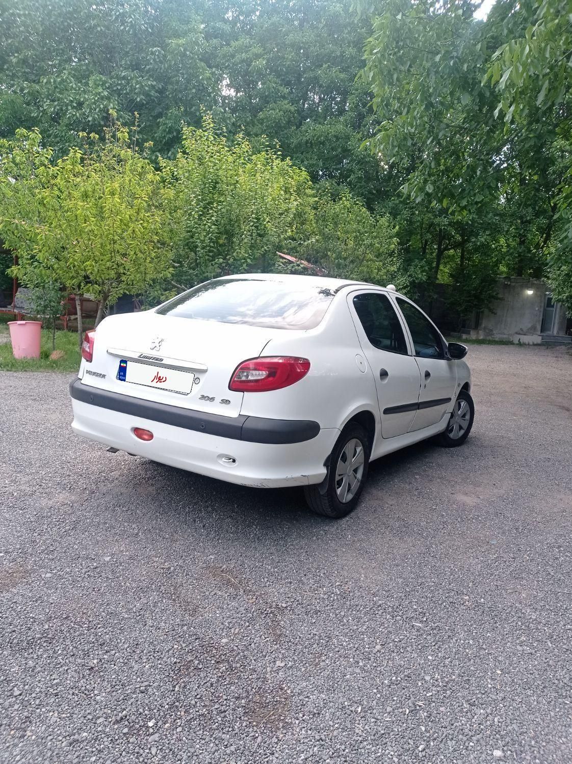 پژو 206 SD v8 - 1393