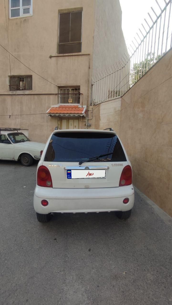 ام وی ام 110 چهار سیلندر دنده ای - 2014
