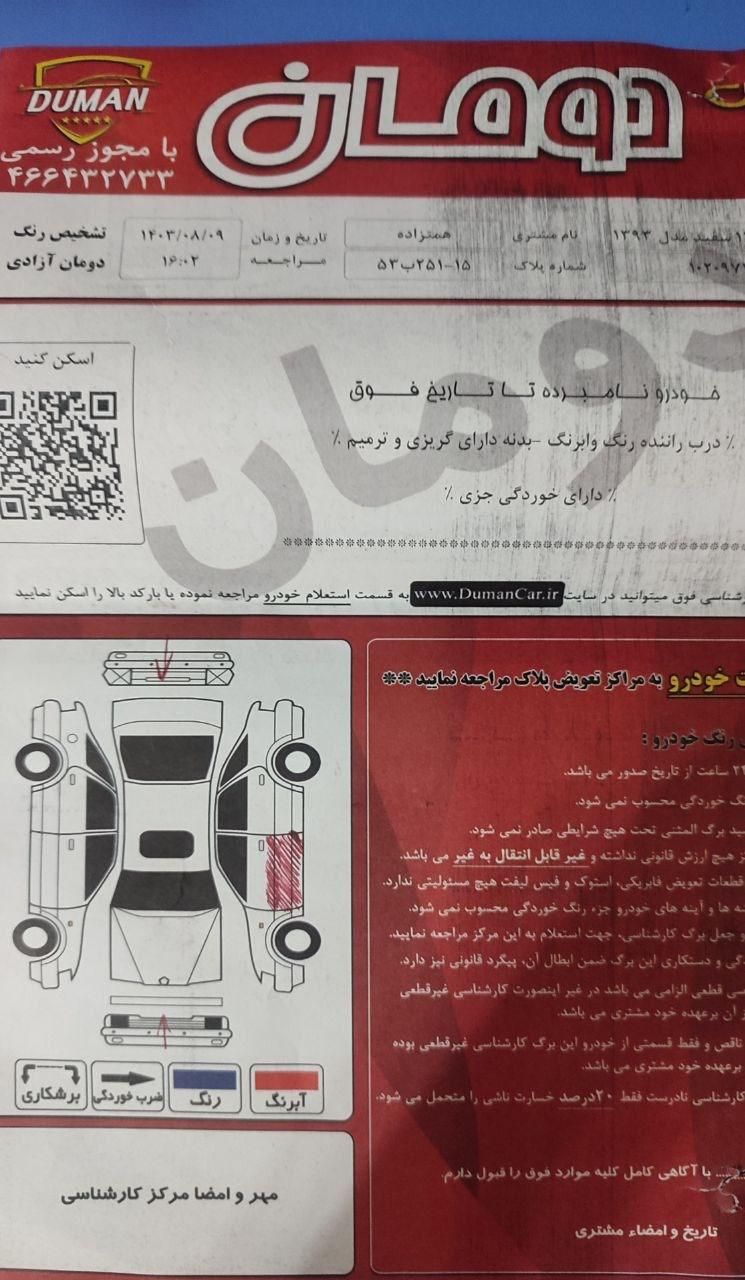 ام وی ام 110 چهار سیلندر دنده ای - 2014