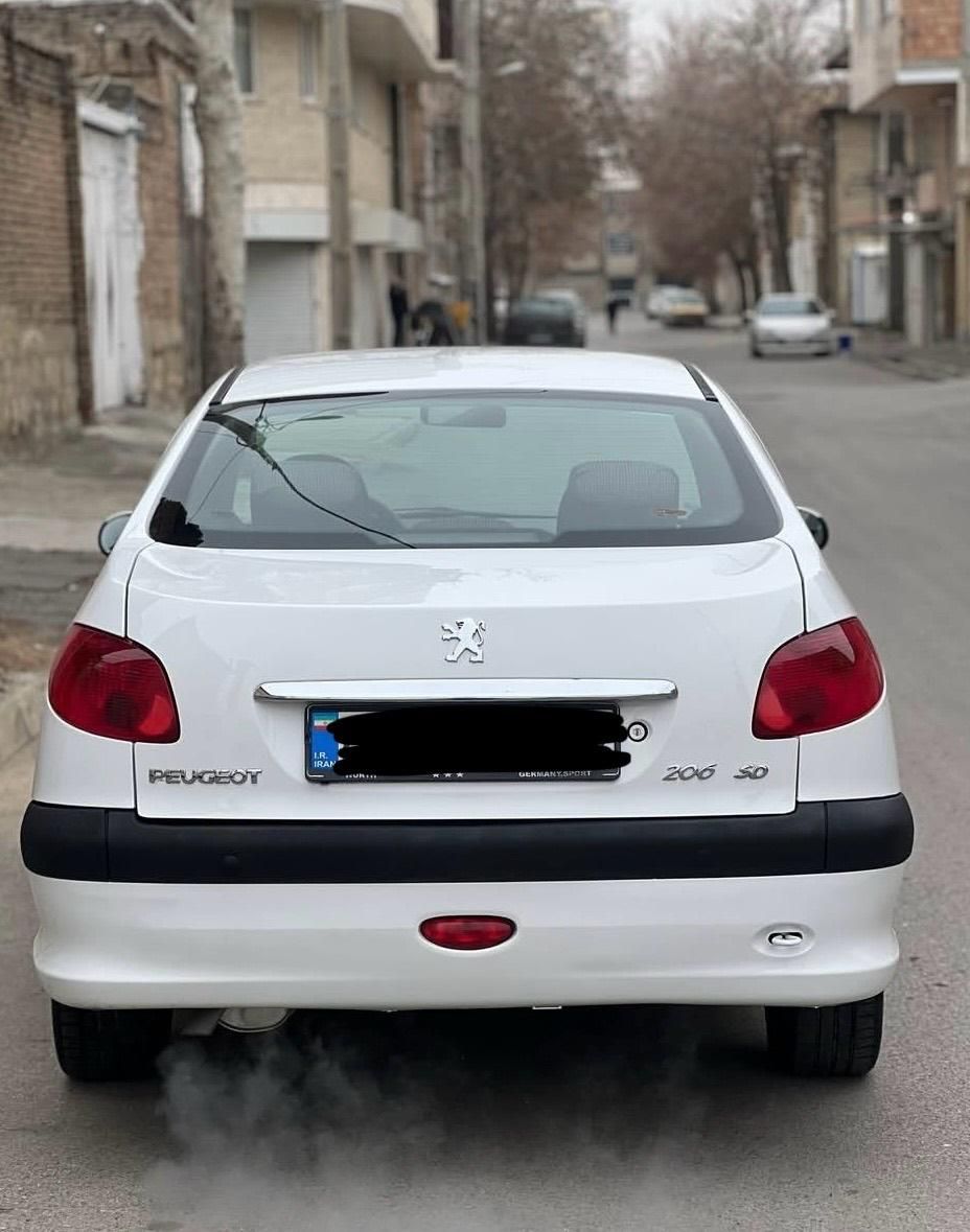 پژو 206 SD v8 - 1396