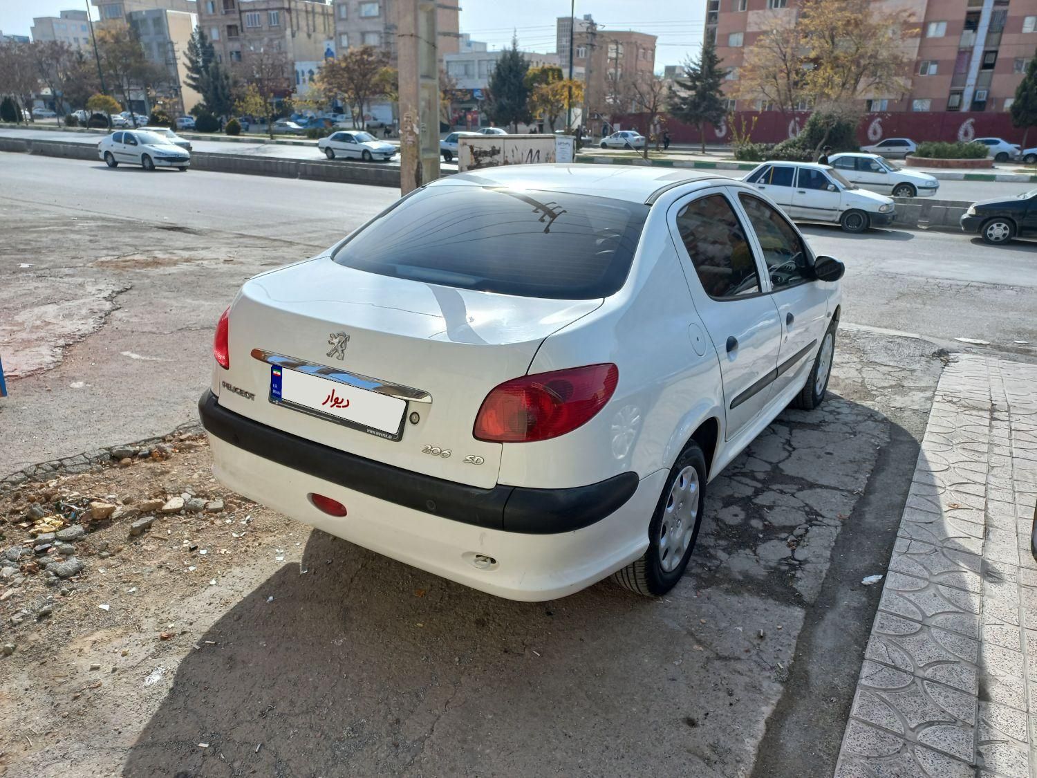 پژو 206 SD v8 - 1396