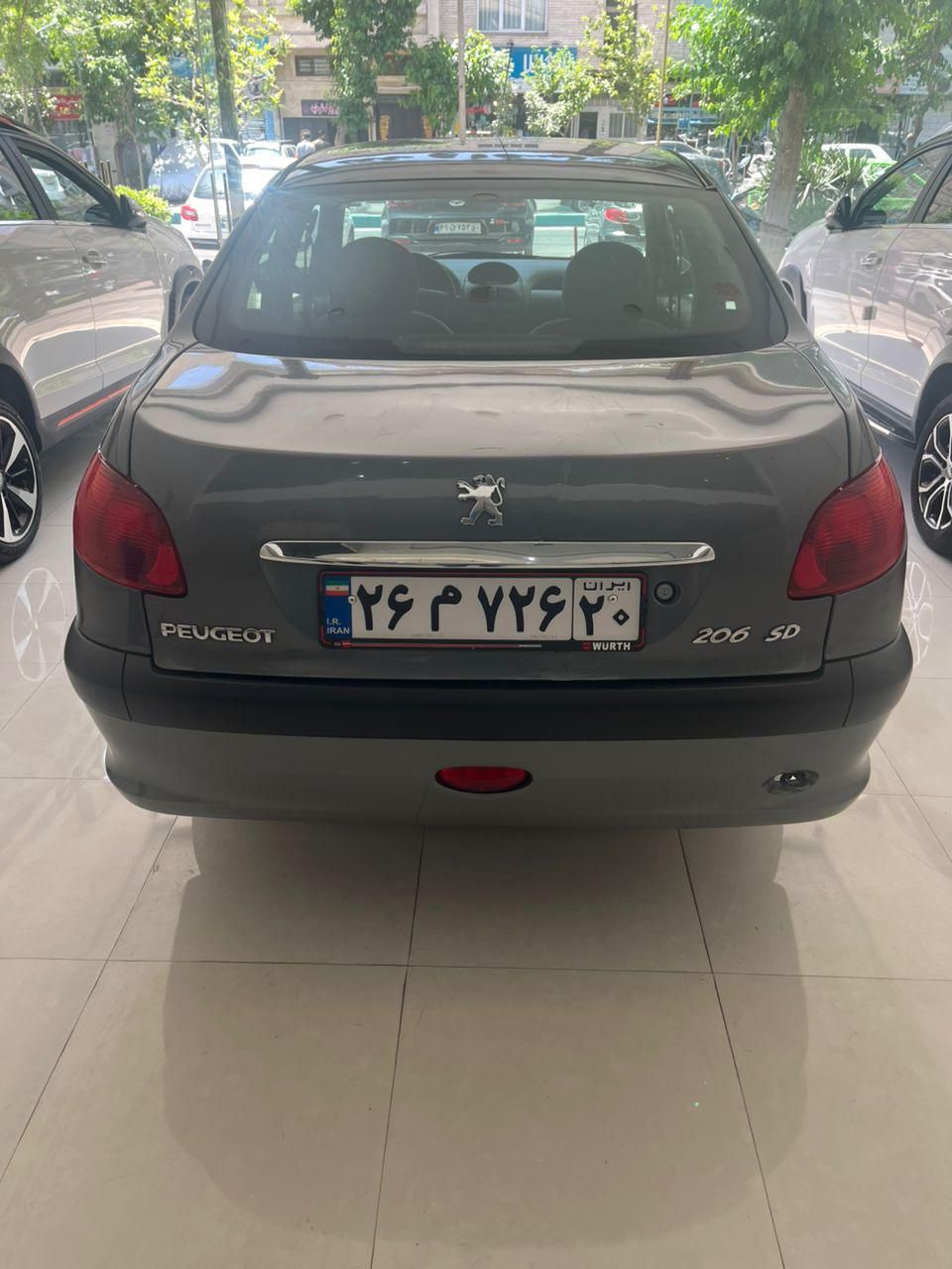پژو 206 SD v1 - 1388