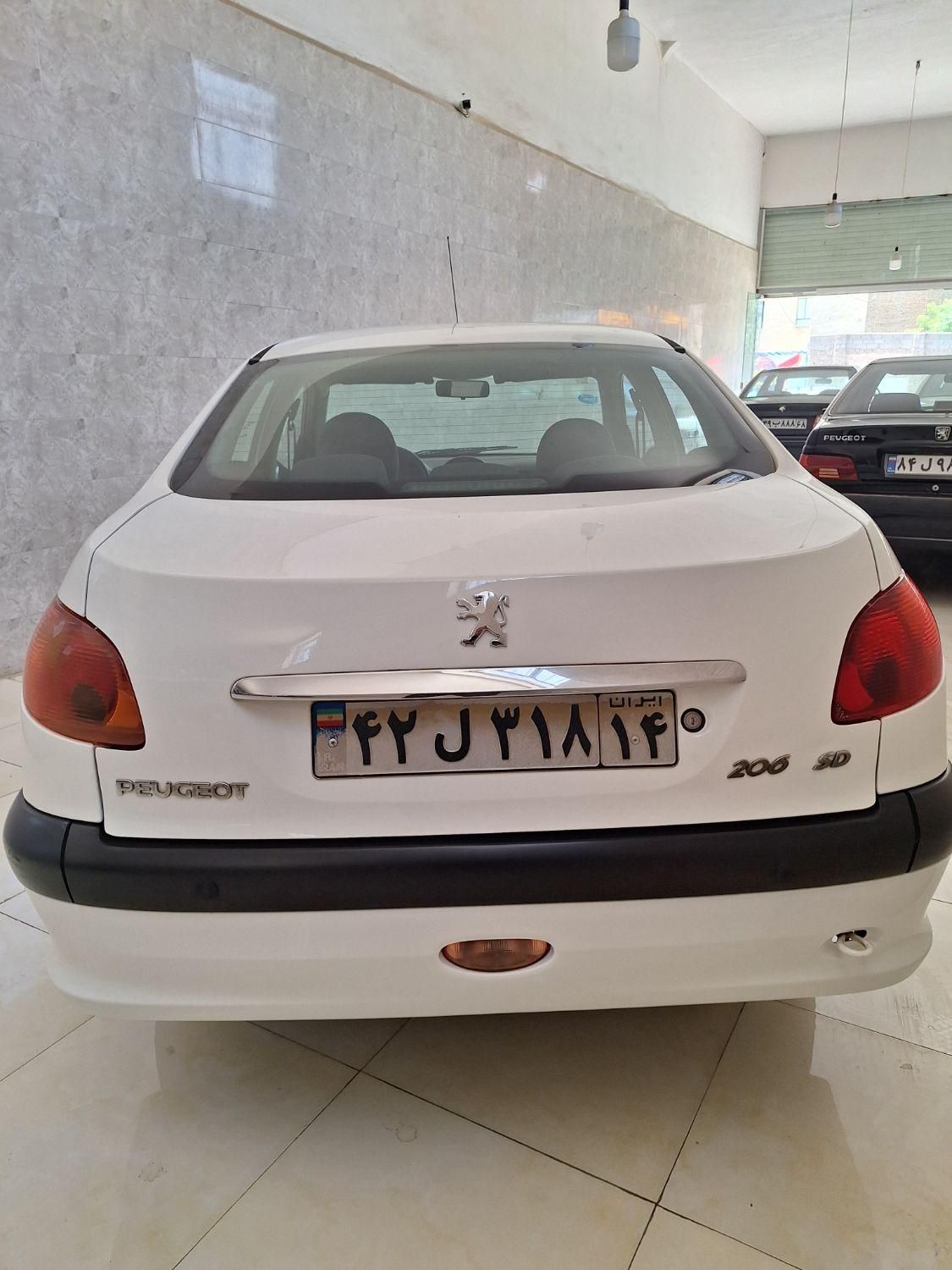 پژو 206 SD v8 - 1392
