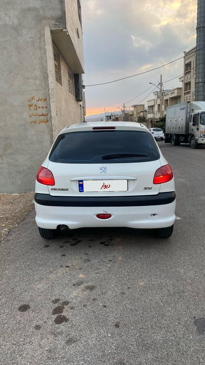 پژو 206 تیپ 2 - 1389