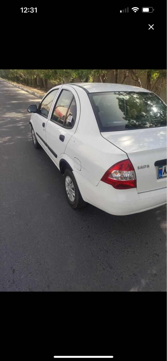 تیبا صندوق دار LX دوگانه سوز - 1395