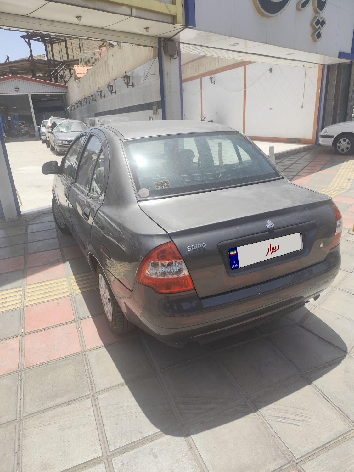 تیبا صندوق دار EX - 1393