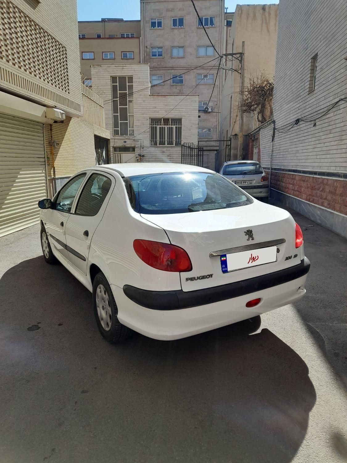 پژو 206 SD v8 - 1395