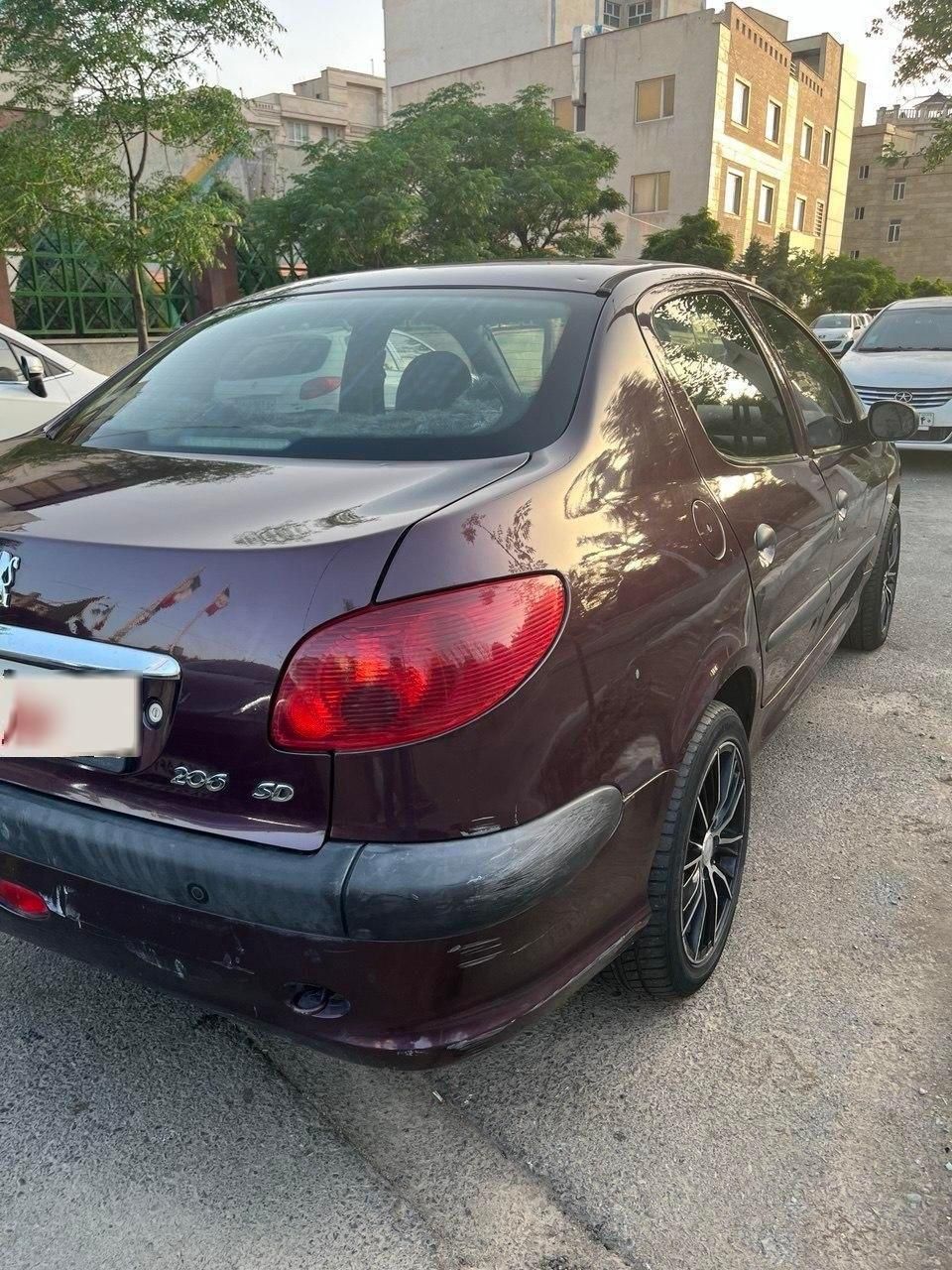 پژو 206 SD v8 - 1393