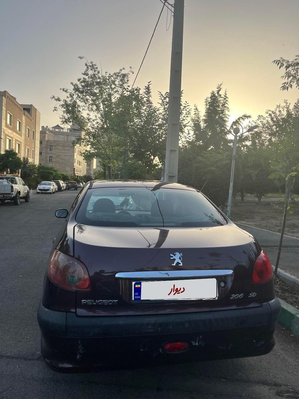 پژو 206 SD v8 - 1393