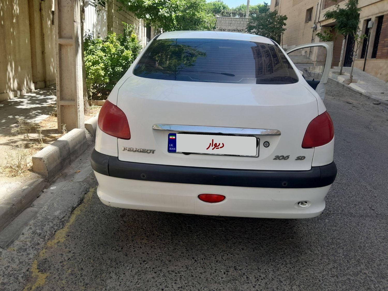 پژو 206 SD v8 - 1396