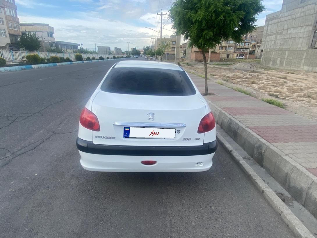 پژو 206 SD v8 - 1395