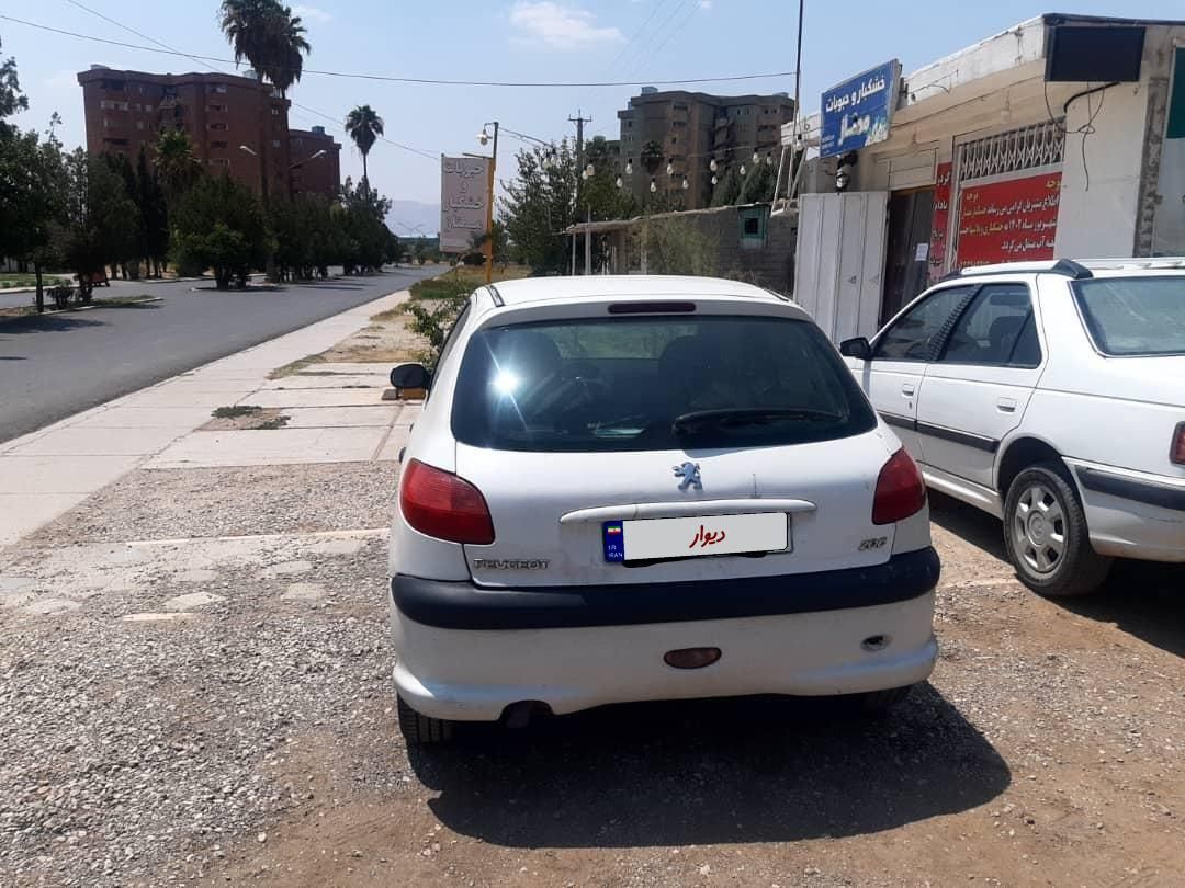 پژو 206 تیپ 3 - 1389