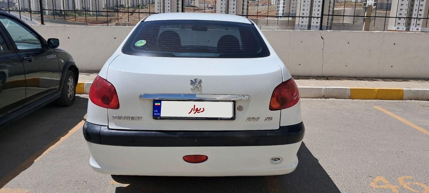 پژو 206 SD v8 - 1395