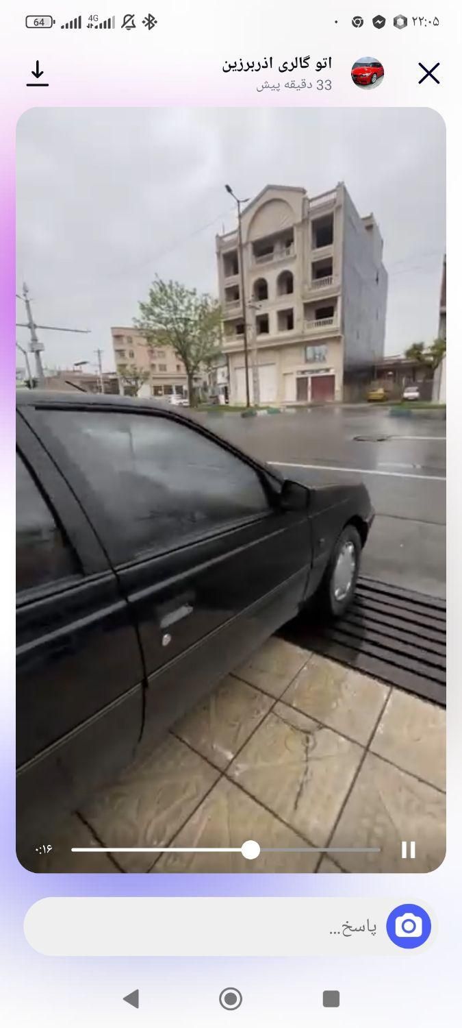 پژو 405 GLX - دوگانه سوز - 1391