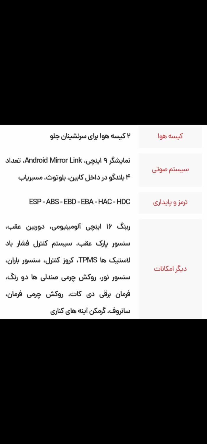 ام وی ام X22 دنده ای اسپرت اکسلنت - 2023