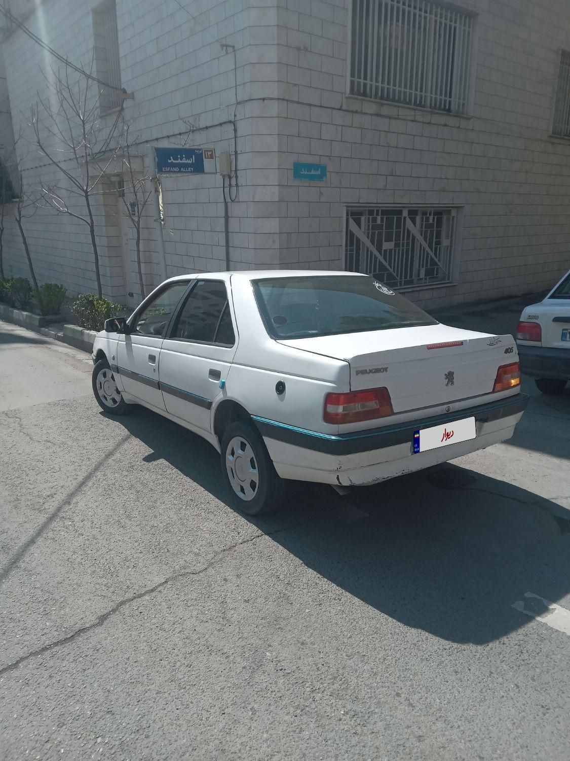 پژو 405 SLX بنزینی  XU7 - 1390